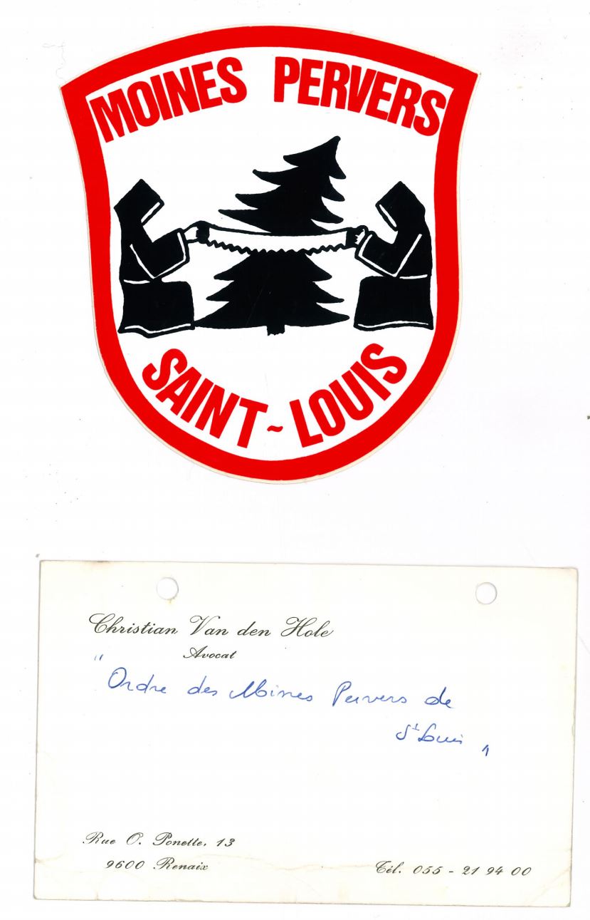 Invitación Congreso Les Moines Pervers 1987